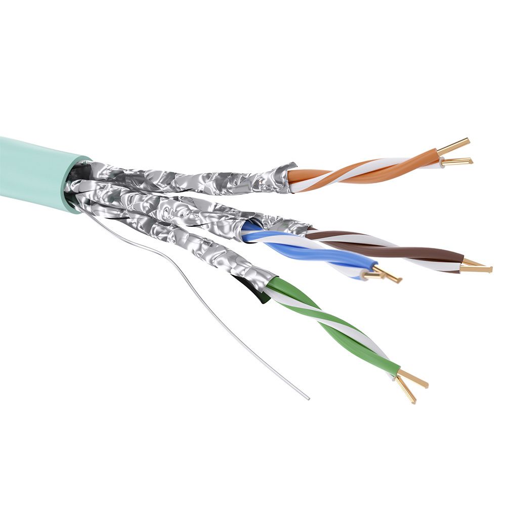 Каб U/FTP 4 Cat 6А нг(А)-HF
