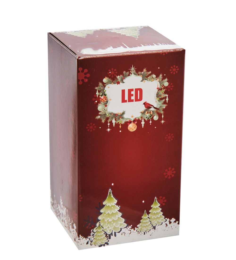 XM-836/3 Новогодний фонарь с подсветкой золотой