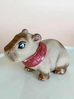 Фигурка из шок. глазури "Капибара"