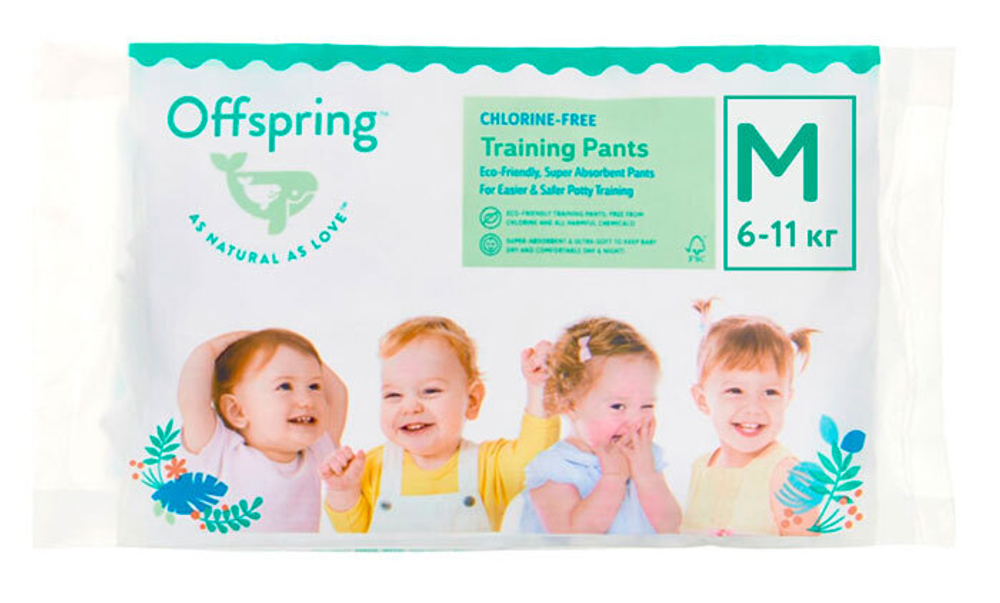 Трусики Offspring Travel pack М (6-11 кг) 3 шт