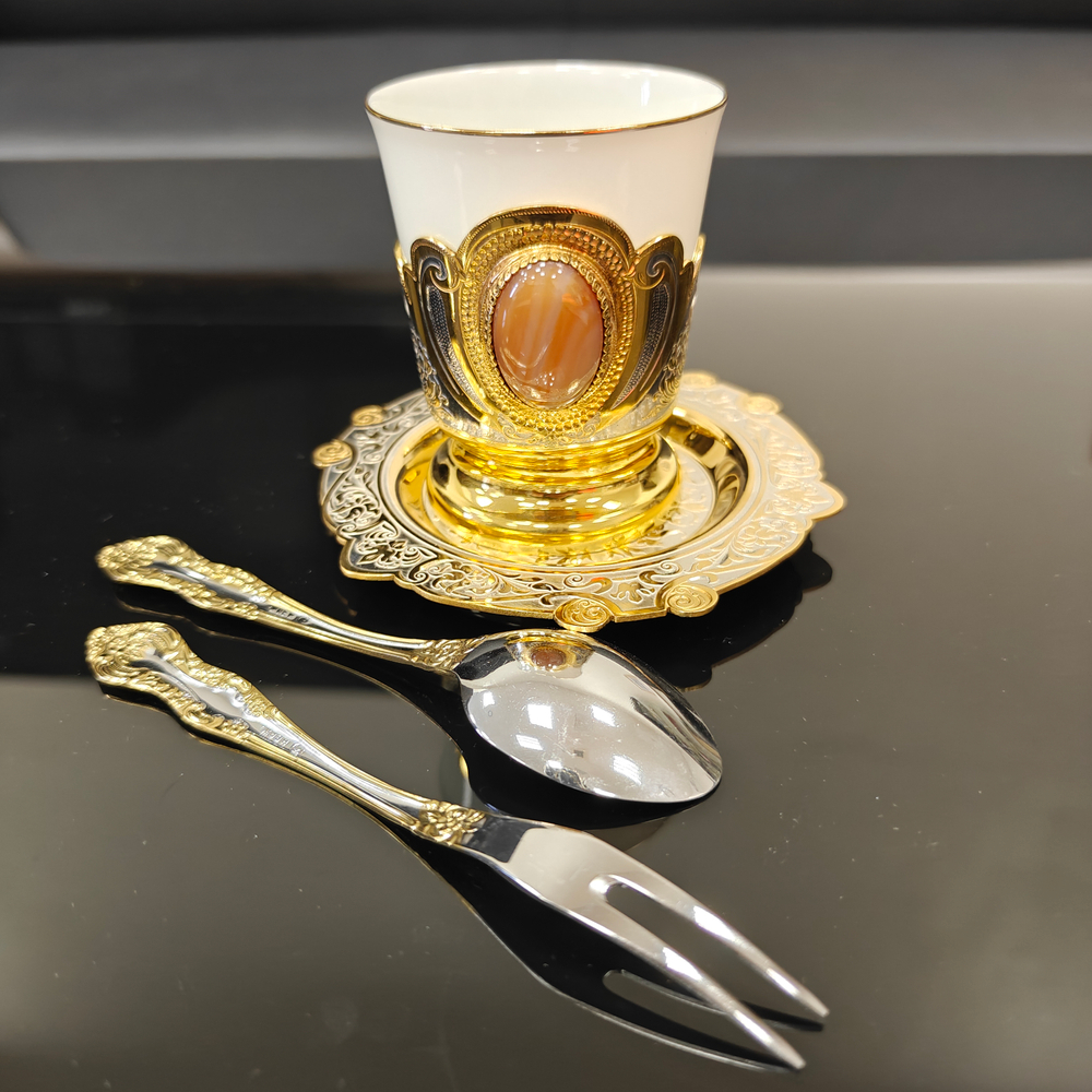 Чайно/кофейный набор "Агат" Златоуст