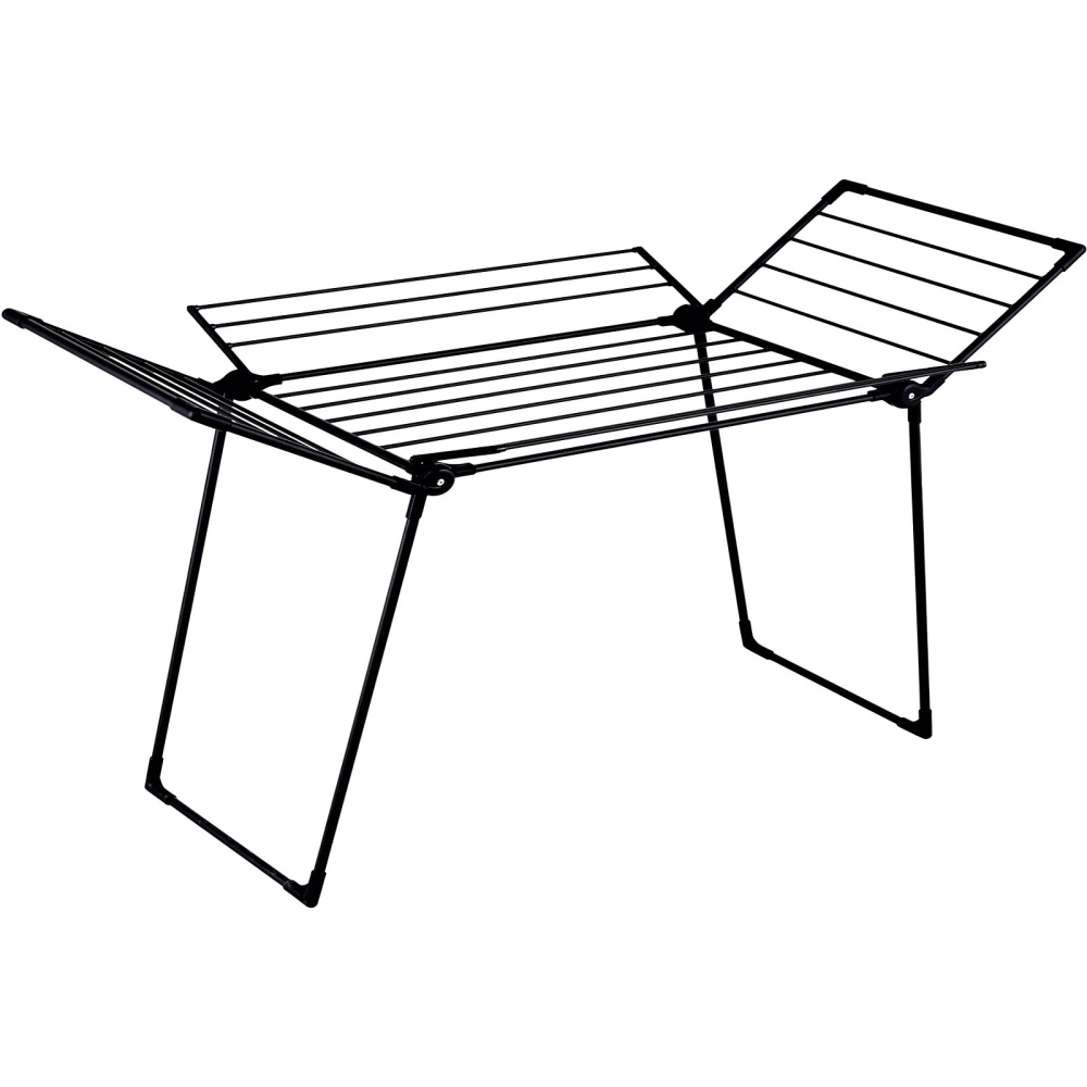 Сушилка для белья, раскладная, 90*108*99 см, мах 20 кг, цвет черный