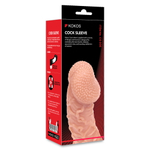 Насадка Cock Sleeve телесная TPE KOKOS CS-006-L