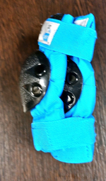 Налокотники для спорта детские, цвет голубой