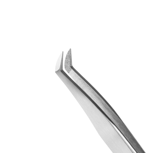 Rili Пинцет для наращивания ресниц тип Круглый сапожок (NanoFiber)