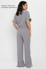 Брюки-палаццо Муслин (серые) Б14581-52М LT Collection