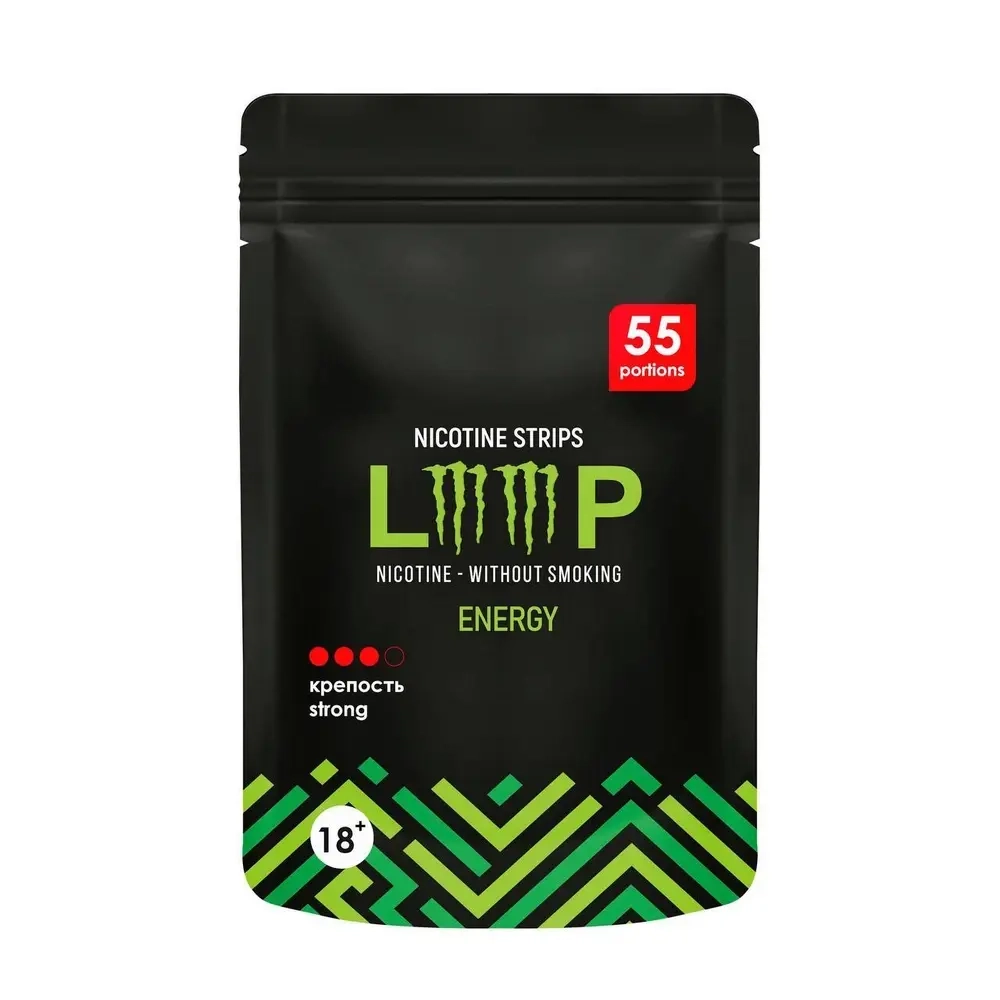 Никотиновые пластинки LOOP ENERGY (12 МГ)- ЭНЕРГЕТИК