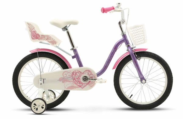 Детский велосипед для девочек 5-7 лет Stels Jast 18