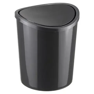 Контейнер для мусора настольный 1.6л Графитовый