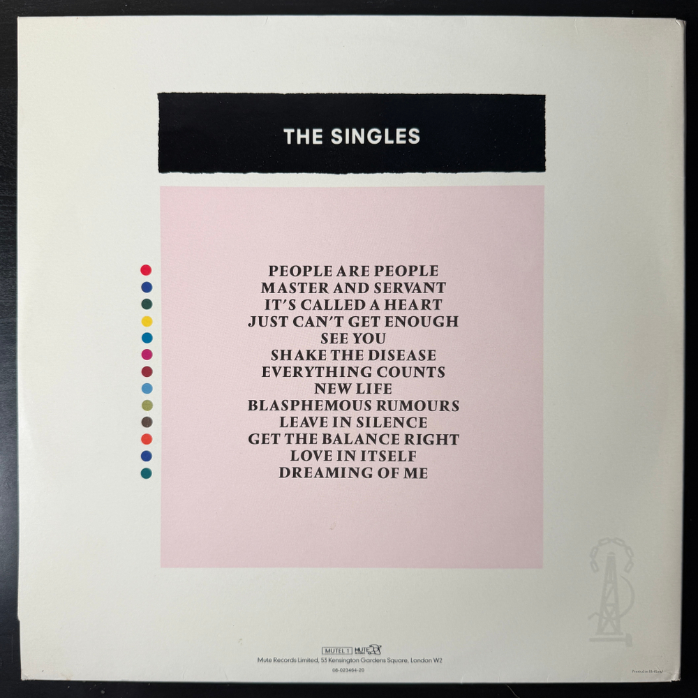 Depeche Mode - The Singles 81 - 85 (Скандинавия 1985г.)