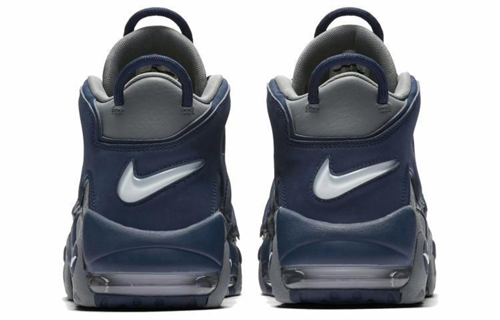 Кроссовки Nike Air More Uptempo "Cool Grey Midnight Navy"