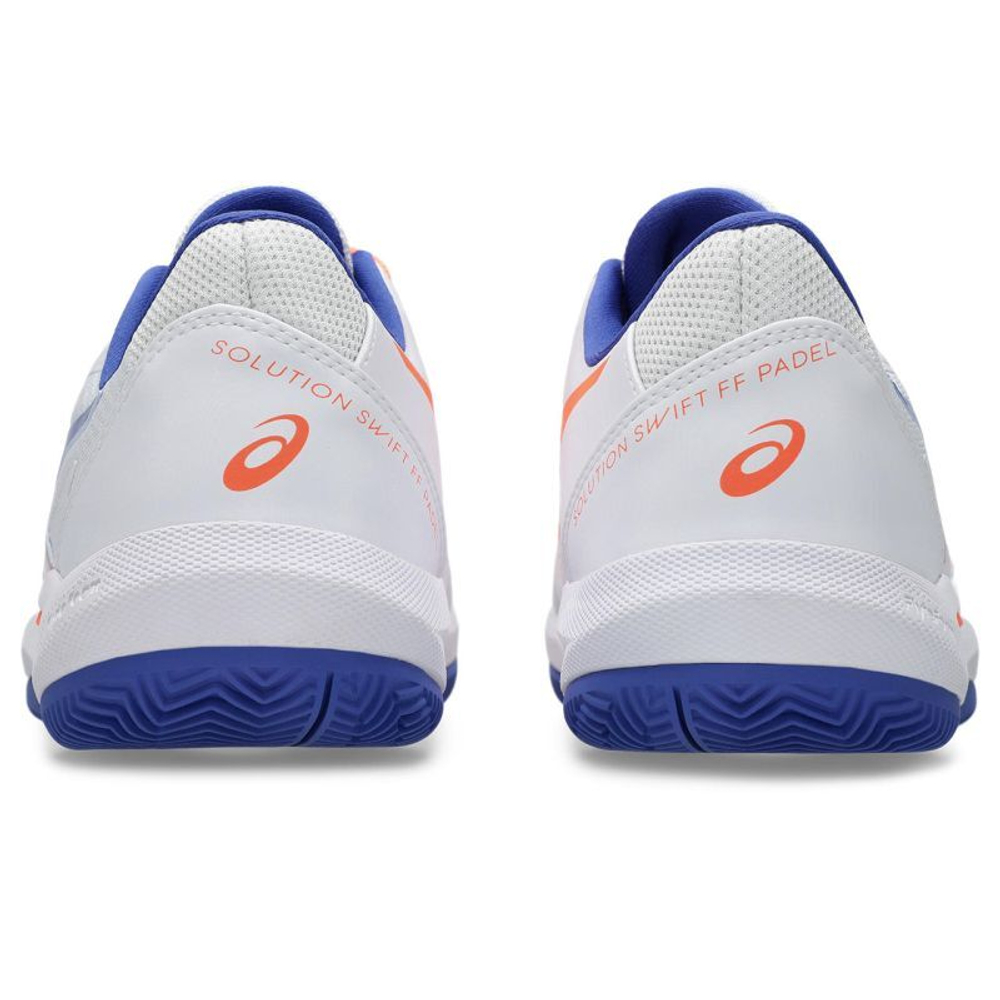 Мужские кроссовки для Падел Asics Solution Swift FF 2 Padel - white/dark cobalt