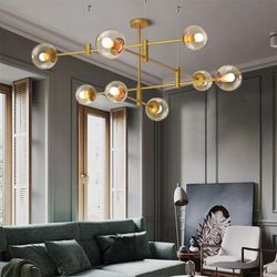 Люстра на штанге GAP золото