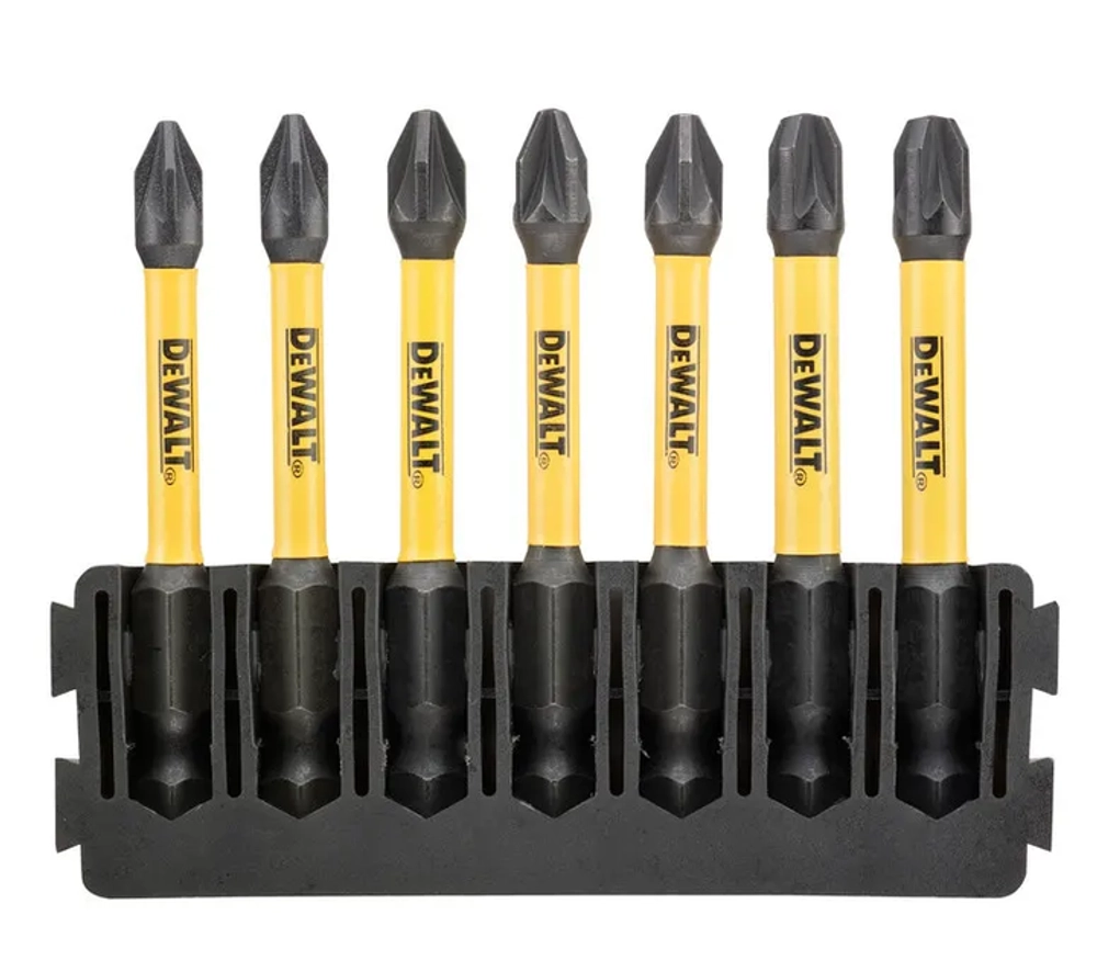 Кассета с битами DeWALT FlexTorq, L = 57 мм, Рz2 - 7 шт. DT70821