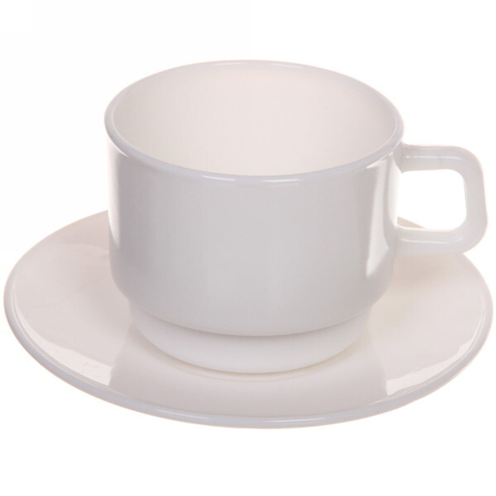 Чайный набор 12 предметов «White magic» (6кружек 250мл+6блюдец) Классика