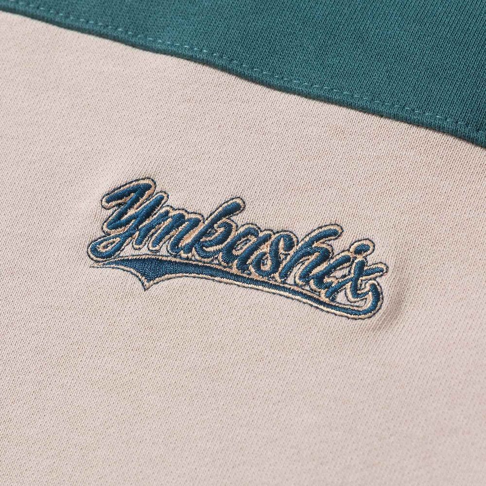 Толстовка YMKASHIX Four Stripes Зеленый/Песочный/Красный/Черный