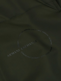 Утепленная куртка Armani Exchange Black / Dark Green