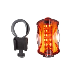 Набор аксессуаров для велосипеда,5пр(фонарь красный-5LED,фонарь белый-5LED,замок-L 65см,лента фликер-2шт),в блистере WMC TOOLS WMC-90561