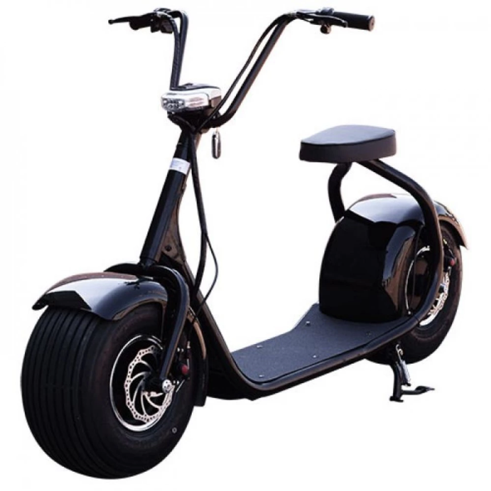 Электроскутер Seev Citycoco Classic 1000W 12Аh 60V Черный