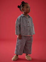 Рубашка джинсовая и брюки джинсовые в комплекте для девочки Next E89-852, Синий