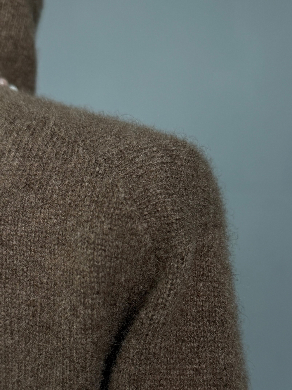 Пряжа Yak Mongolia 2/22 (100% як),1100м/100гр, коричневый