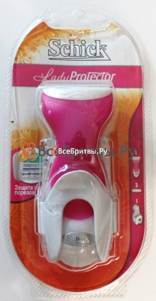 Schick станок женский Lady Protector +2 кассеты