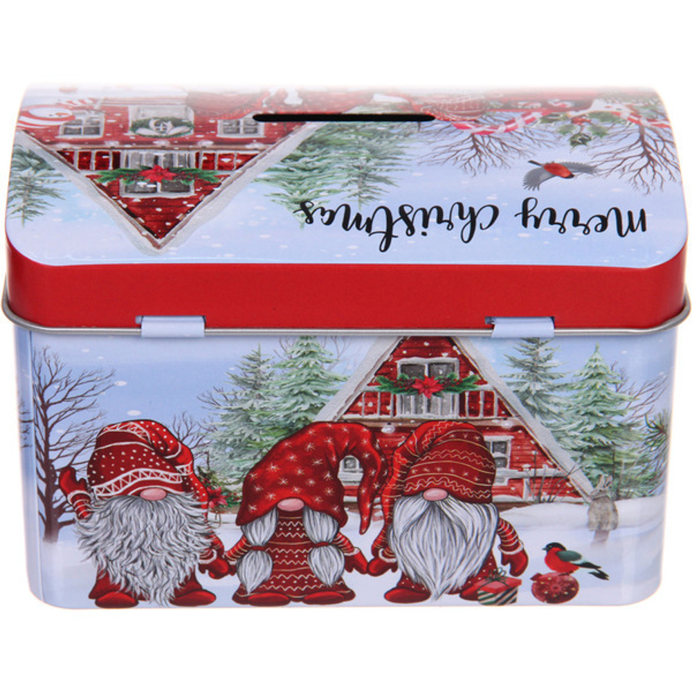 Копилка «Славные гномы» 11,5*7,5*8см