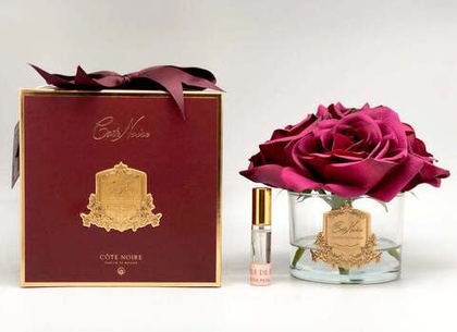Спрей для дома FIVE ROSE Carmine red Букет Cote Noire Красный / Прозрачный