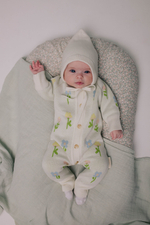 Комбинезон вязаный (цветочные мечты)