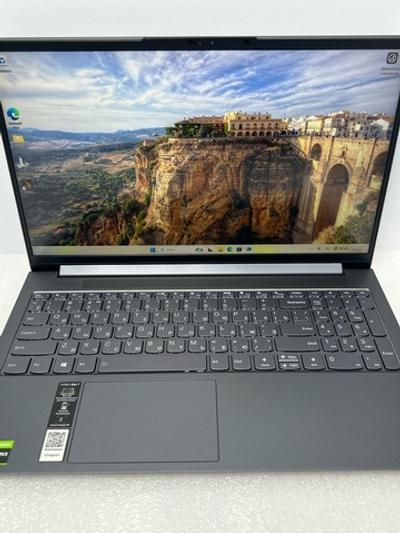 Ноутбук Lenovo Yoga Slim 7 15IMH05 (82AB0047RU) 15.6"/Intel Core i5 10300H/RAM 16GB/SSD 512GB/GeForce GTX 1650 4GB/1920*1080/IPS/Windows 11/Подсветка кл-ры: LED/Серый. Состояние: Уценка/небольшой след. на матрице от клавиатуры