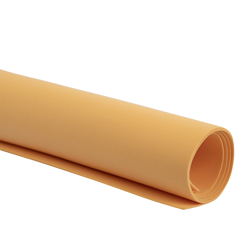 "Blumentag" EVA Пластичная замша, цв.т.желтый, 1 мм, 60 x 70 см, №122