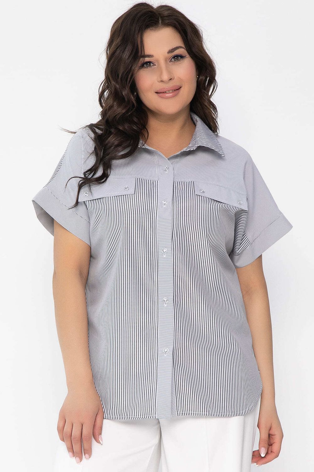 Рубашка Минуэт (светло-серая) Б13577-24М LT Collection