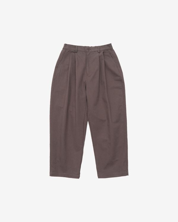 Брюки SS24 Wide Fossil Grey серые - фото 1