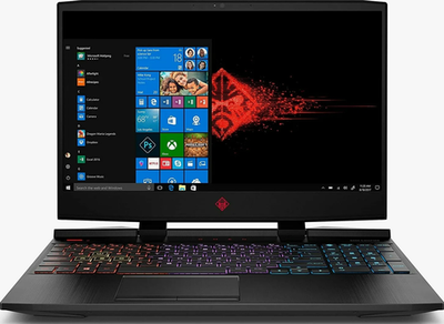 15.6" Ноутбук HP Omen 15-dc0009TX (1920x1080, Intel Core i5-8300H, RAM 16ГБ, SSD 128ГБ, NVIDIA GeForce GTX 1060, Win 10 Pro)