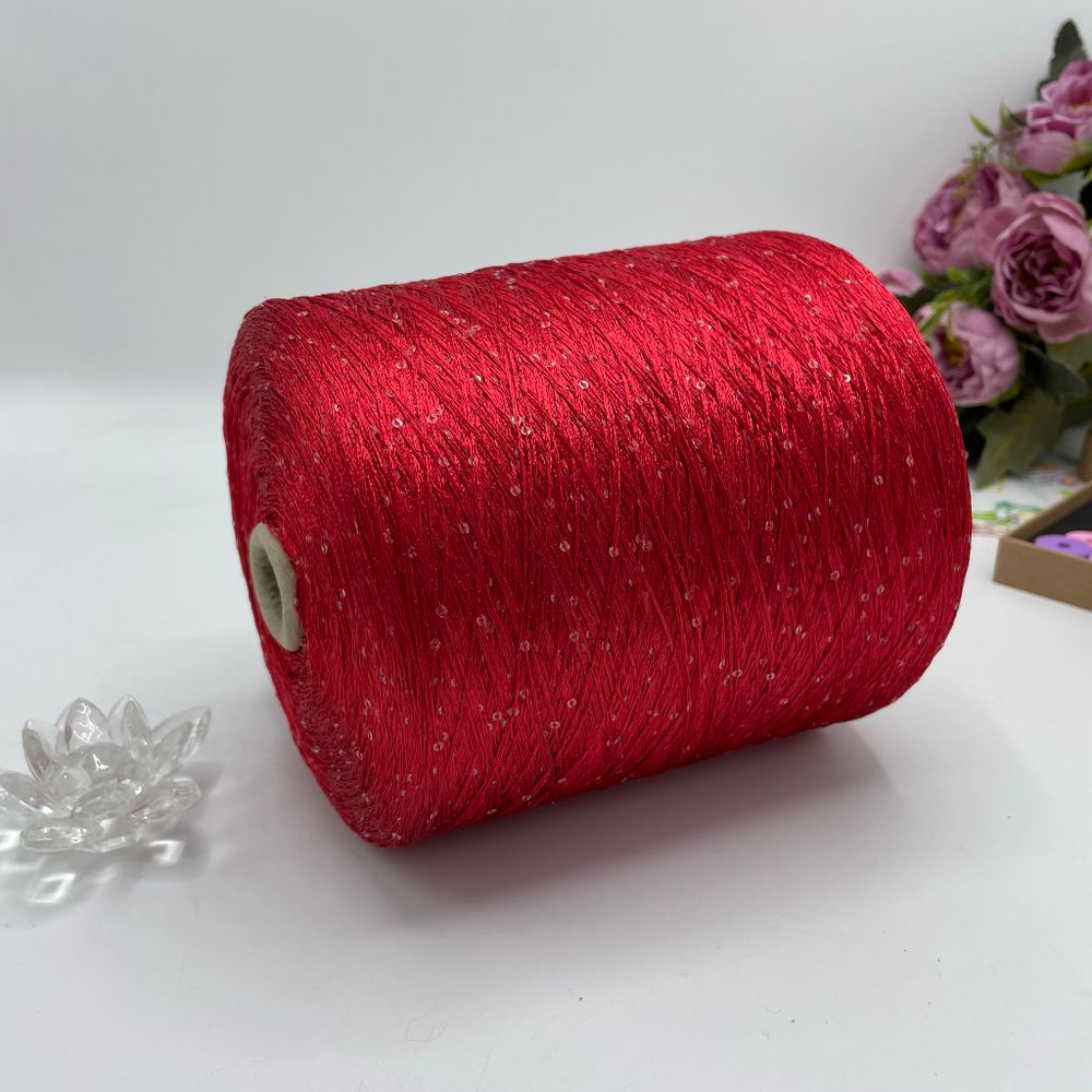 микро Пайетки Filati Italiani S.P.A. 100% полиэстер+пайетки