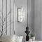 Настенный светодиодный светильник Eurosvet Blitz 40259 Led хром/ прозрачный хрусталь Strotskis