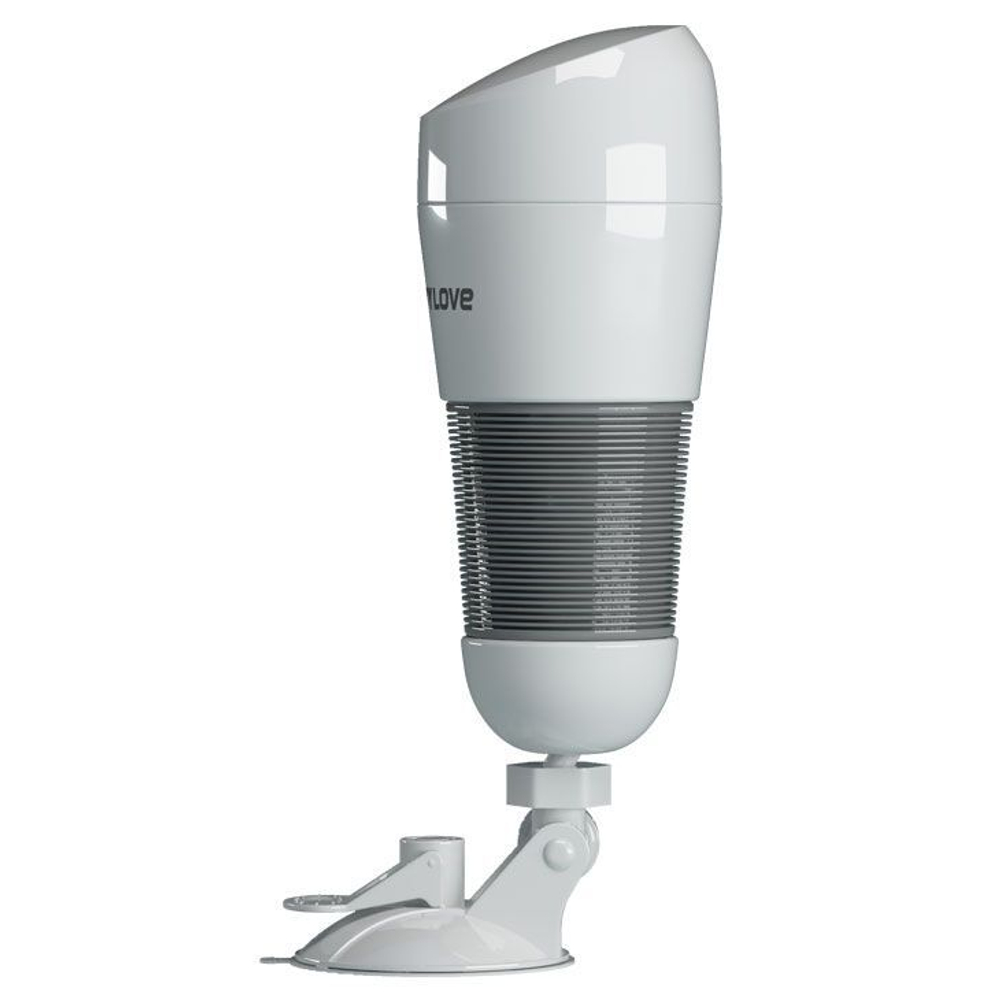 Мега-мастурбатор вагина Hedy без вибрации (Цвет: белый)