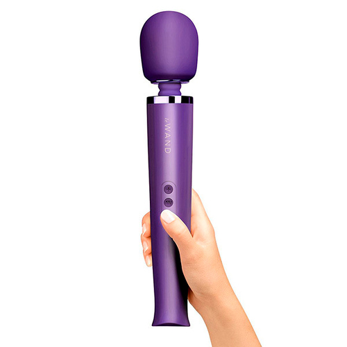 Фиолетовый вибратор 34см Le Wand Rechargeable Vibrating Massager LW-001-PUR