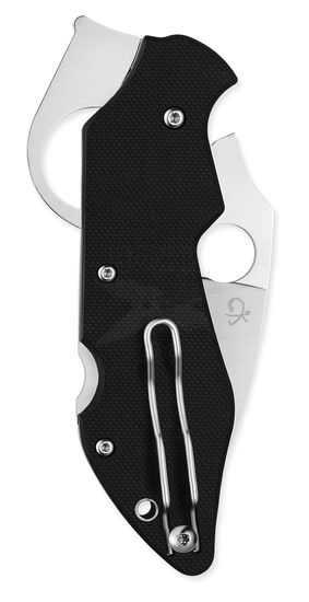 Складной нож Spyderco Introvert C206GP c клинком из стали VG-10, рукоять G10