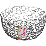 Фруктовница «Brownie» 22*10см паутинка черная