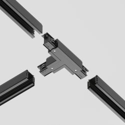 Коннектор Т-образный для трехфазного шинопровода левый Maytoni Trinity TRA005CT-31B-L