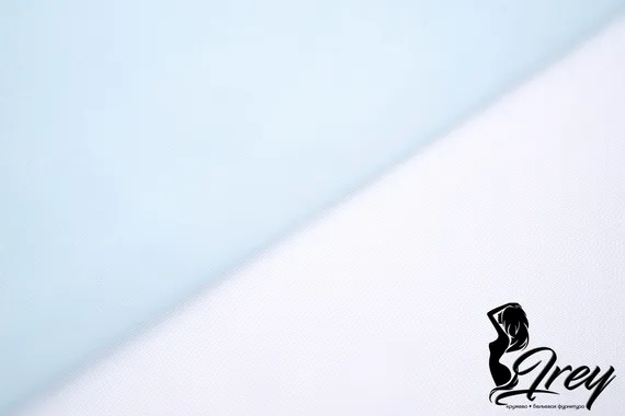 Бюстовая неэластичная сетка Lauma, голубой 051