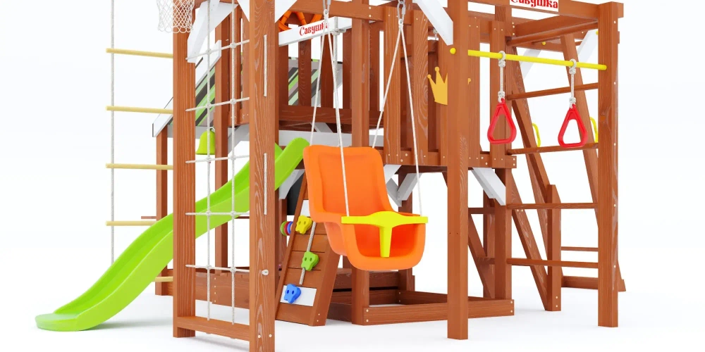 Детская площадка Савушка Тусун - 14 (салатовый)