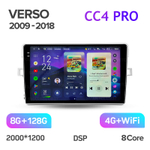 Teyes CC4 Pro 9" для Toyota Verso 2009-2018