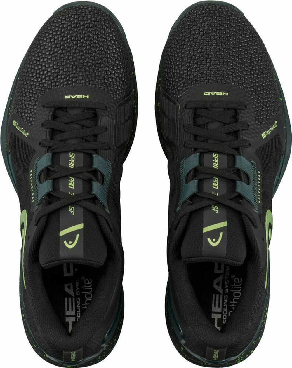 Теннисные кроссовки Head Sprint Pro 3.5 SF Clay - black/forest green