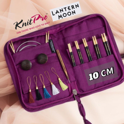 KnitPro Набор съемных спиц Lantern Moon укороченные 10см 350314