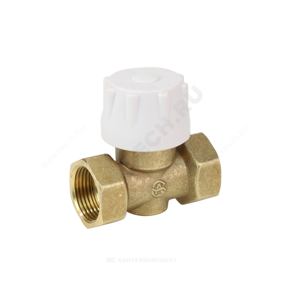 Кран двойной регулировки Ду 15 Ру10 аналог КРДП 1060 Aquasfera 1060-01