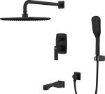Смеситель Lemark Ursus LM7222BL для ванны и душа, встраиваемый