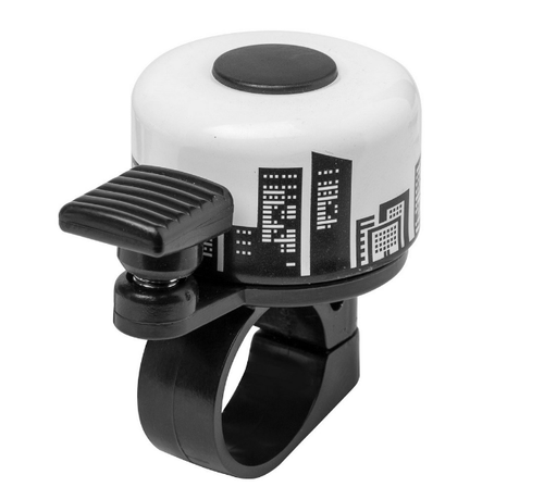 Звонок STG 11S-06 алюминий/пластик, бело-чёрный