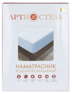 3475 Наматрасник непромокаемый АртПостель "Махра-Полиэстер" 140*200
